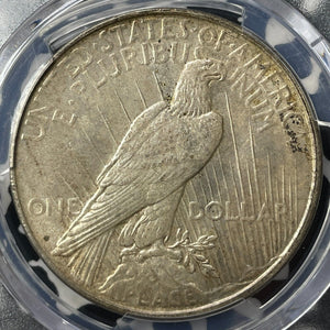 1922-D U.S. $1 Peace Dollar PCGS MS63 Lot#G8770 Silver! Choice UNC!