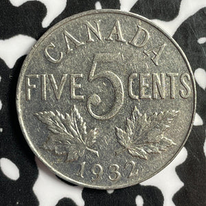 1932 Canada 5 Cents Lot#E2007