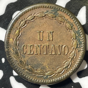 1877 Dominican Republic 1 Centavo Lot#E4940