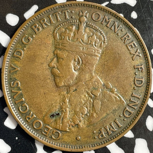 1923 Australia 1 Penny Lot#D8685