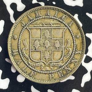 1895 Jamaica Half Penny 1/2 Penny Lot#T8625