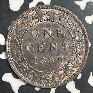1887 Canada Large Cent Lot#T3639 High Grade! Beautiful!