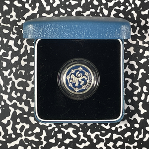 1994 Great Britain £1 Pound Lot#B2557 Silver! Proof! With Case & COA