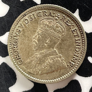 1913 Canada 5 Cents Lot#T4814 Silver! High Grade! Beautiful!