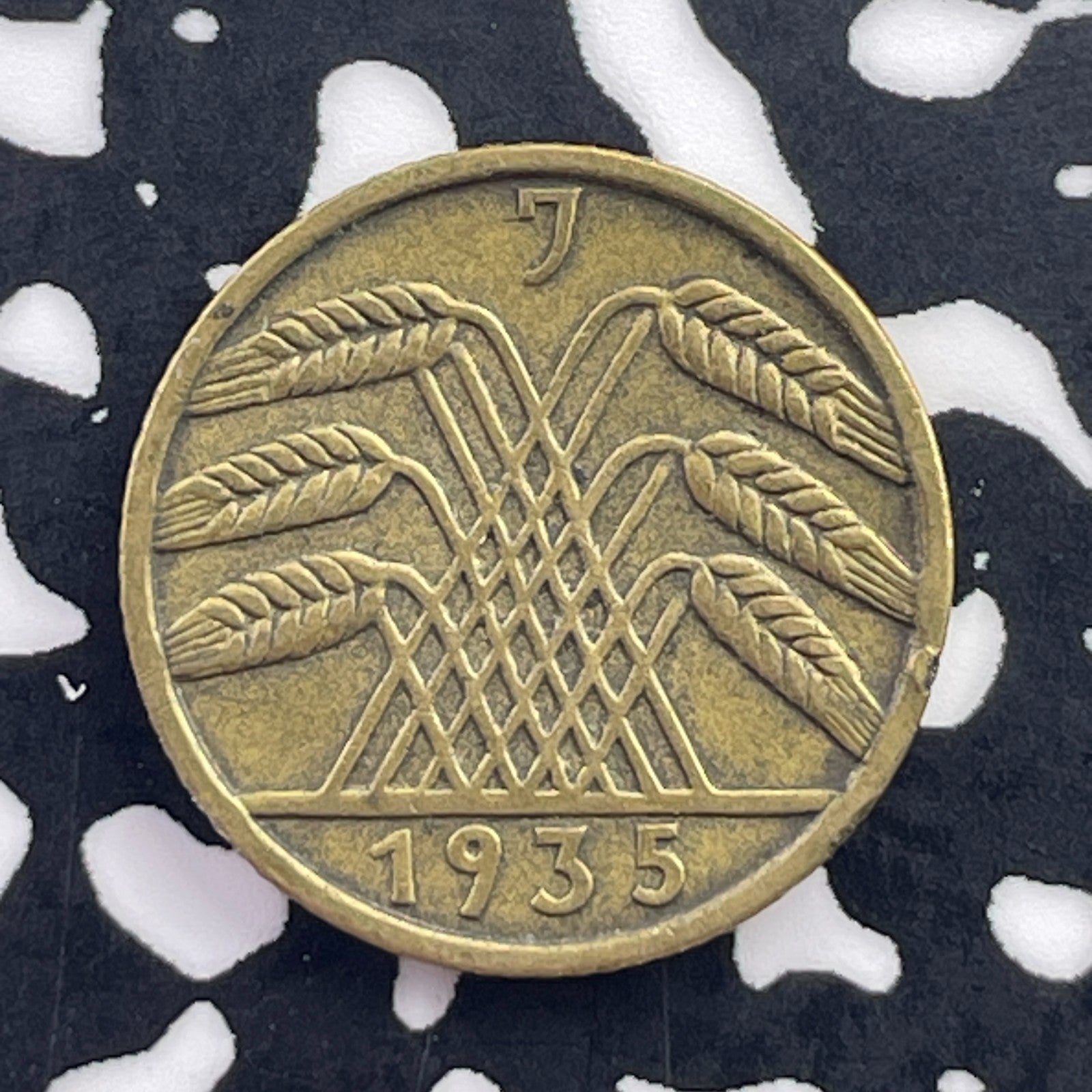 1935-J Germany 5 Pfennig Lot#C5748