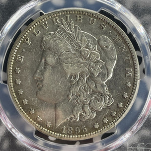 1895-O U.S. $1 Morgan Dollar PCGS Cleaned-XF Detail Lot#G686 Silver! Key Date!