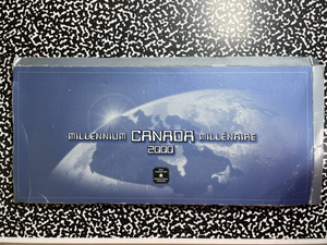2000 Canada New Millenium 13x Coin Proof Set Lot#B2668 With Case