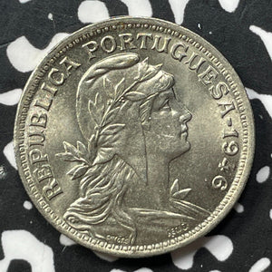 1946 Portugal 50 Centavos Lot#E2814 High Grade! Beautiful!