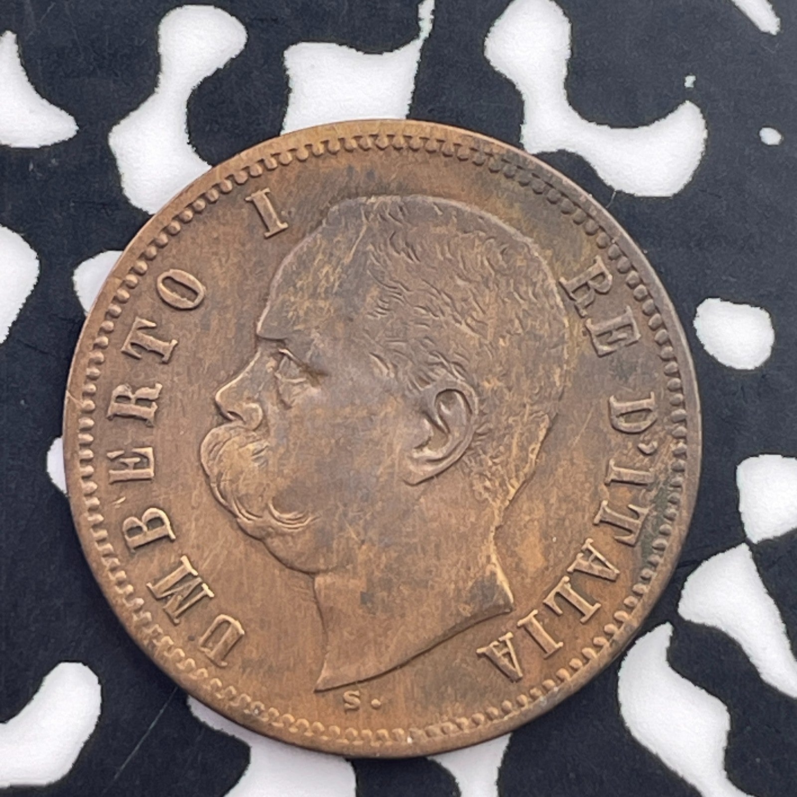 1900-R Italy 2 Centesimi Lot#C4899 Cleaned