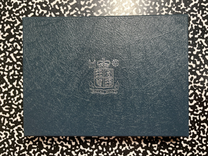 1988 Great Britain 7x Coin Proof Set Lot#B2650 With Case & C.O.A.