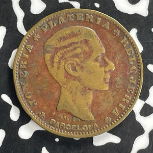 Undated Spain Barcelona La Isla Merchant Token Lot#C0129