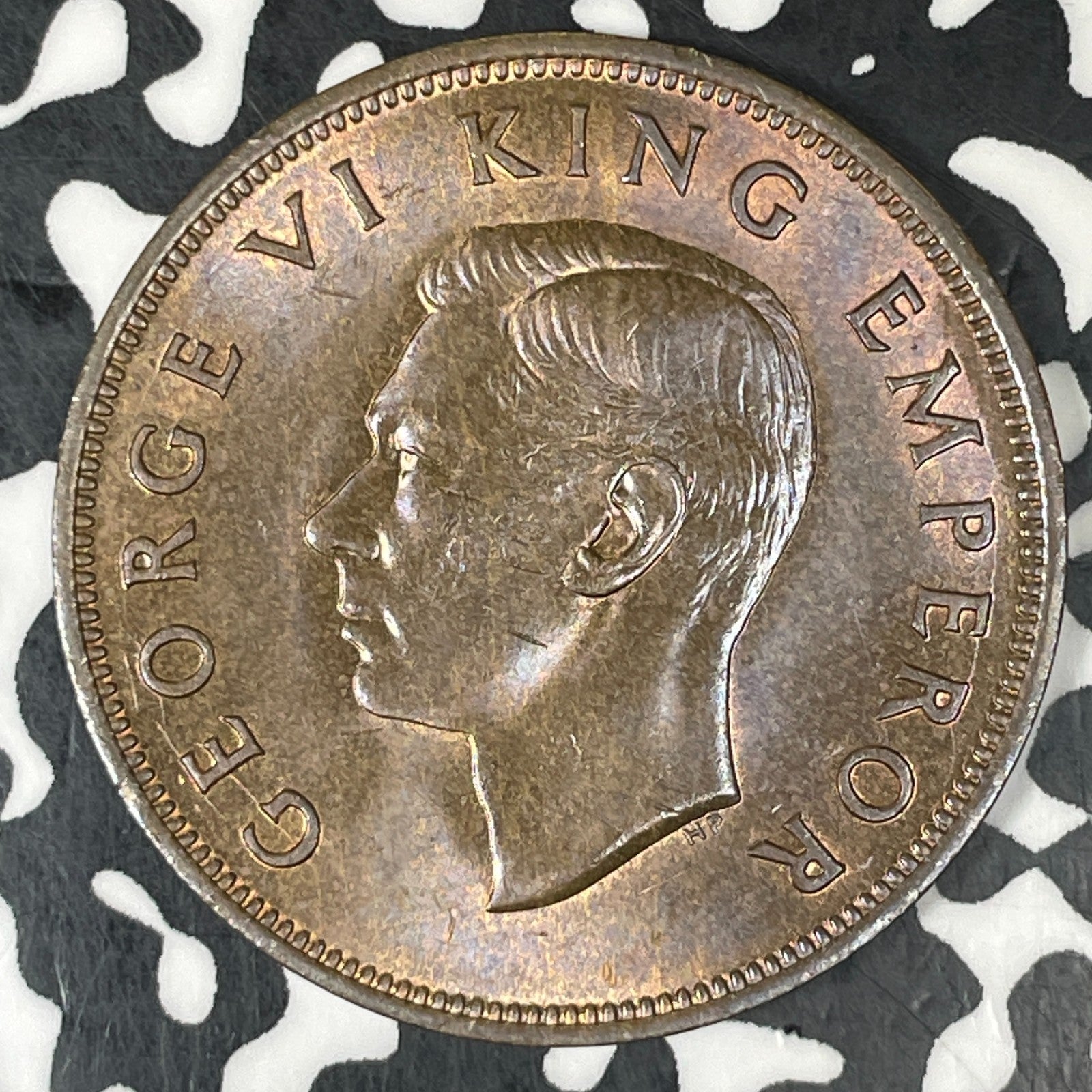 1940 New Zealand 1 Penny Lot#C8125 High Grade! Beautiful!