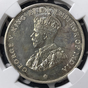 1919 Straits Settlements $1 Dollar NGC PR63 Lot#G9474 Silver! Proof! Restrike