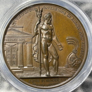 1814 G.B. Visit Of Russia & Prussia Medal PCGS SP62 Lot#GV8591 Eimer-1050