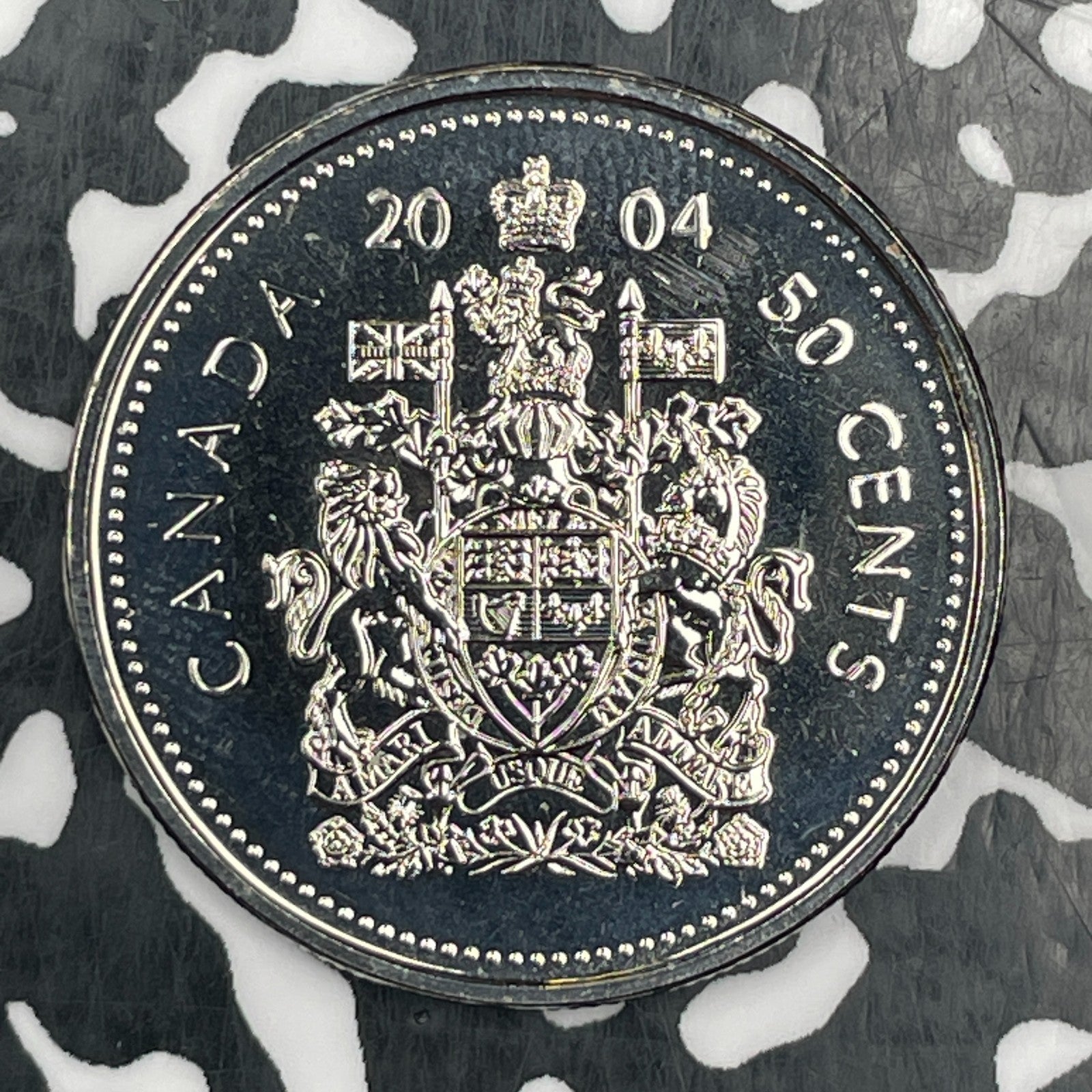 2004 Canada 50 Cents Lot#N0387 High Grade! Beautiful!