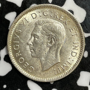 1940 Canada 10 Cents Lot#E5997 Silver! High Grade! Beautiful!