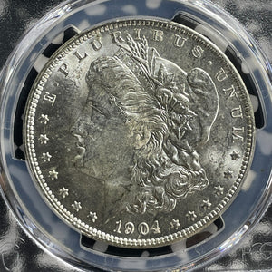 1904-O U.S. $1 Morgan Dollar PCGS MS63 Lot#G387 Silver! Choice UNC!