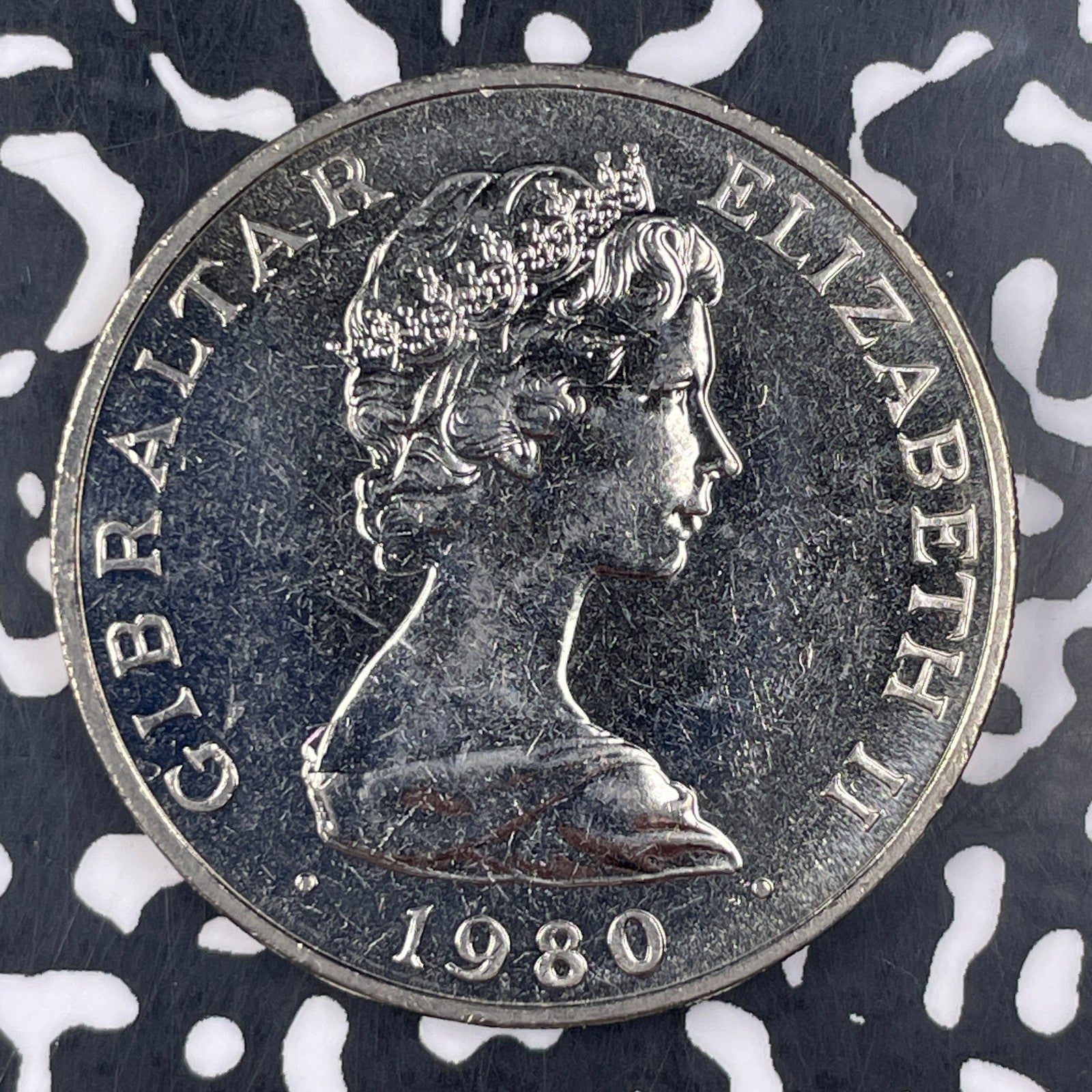 1980 Gibraltar 1 Crown Lot#F4667 High Grade! Beautiful!