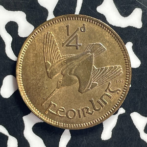 1953 Ireland Farthing Lot#T9215 High Grade! Beautiful!