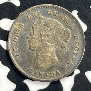 1897 Canada 5 Cents Lot#T7163 Silver! Nice!