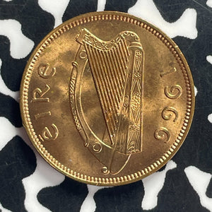 1966 Ireland Farthing Lot#T9149 High Grade! Beautiful!