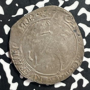 (1640-41) Great Britain Charles I 1/2 Half Crown Lot#JM9554 Silver! S-2779