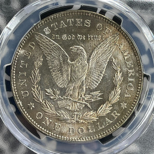 1878 U.S. $1 Morgan Dollar PCGS MS64 Lot#G1071 Silver! 7 Tail Feathers, 1878 Rev