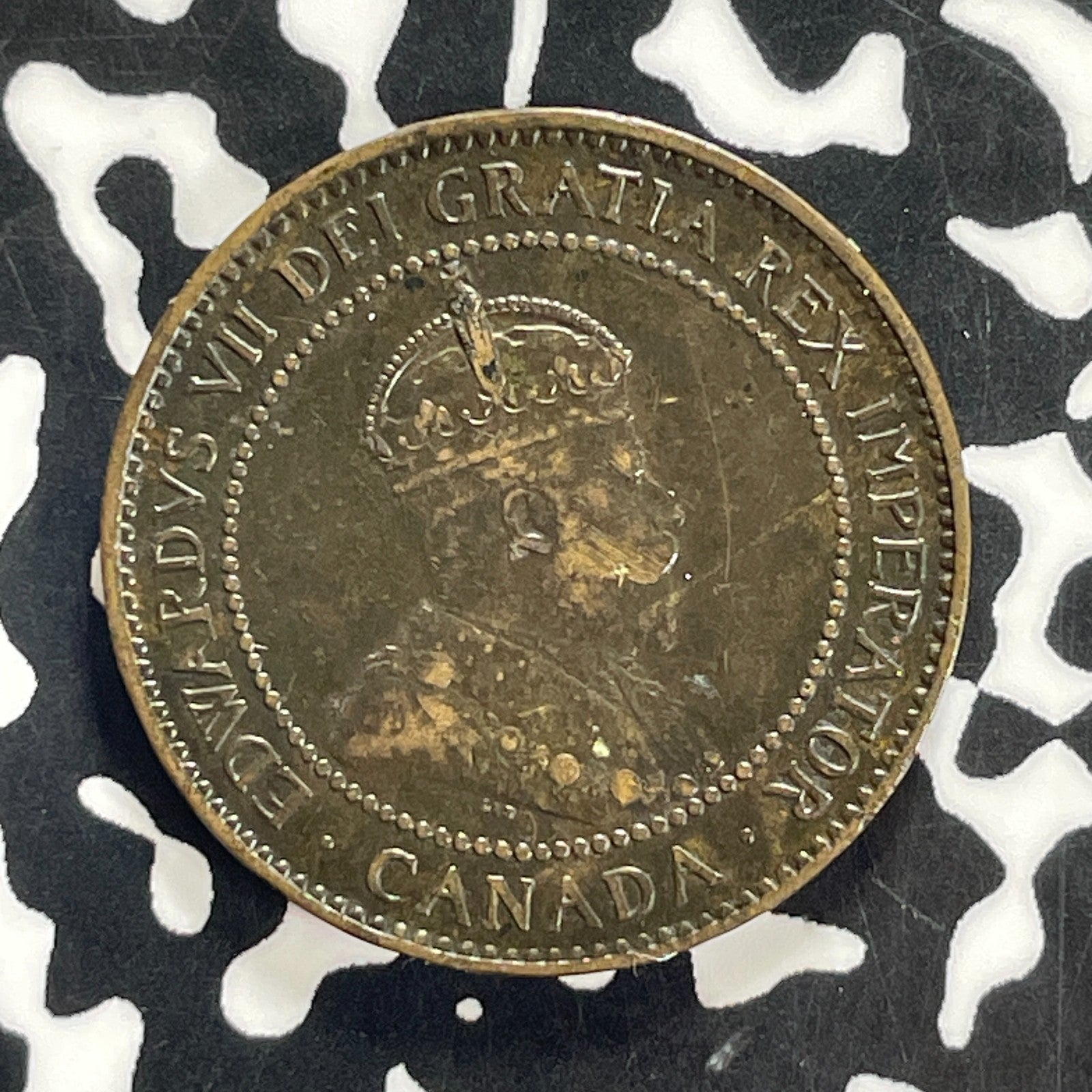 1907-H Canada Large Cent Lot#C2105 Key Date!