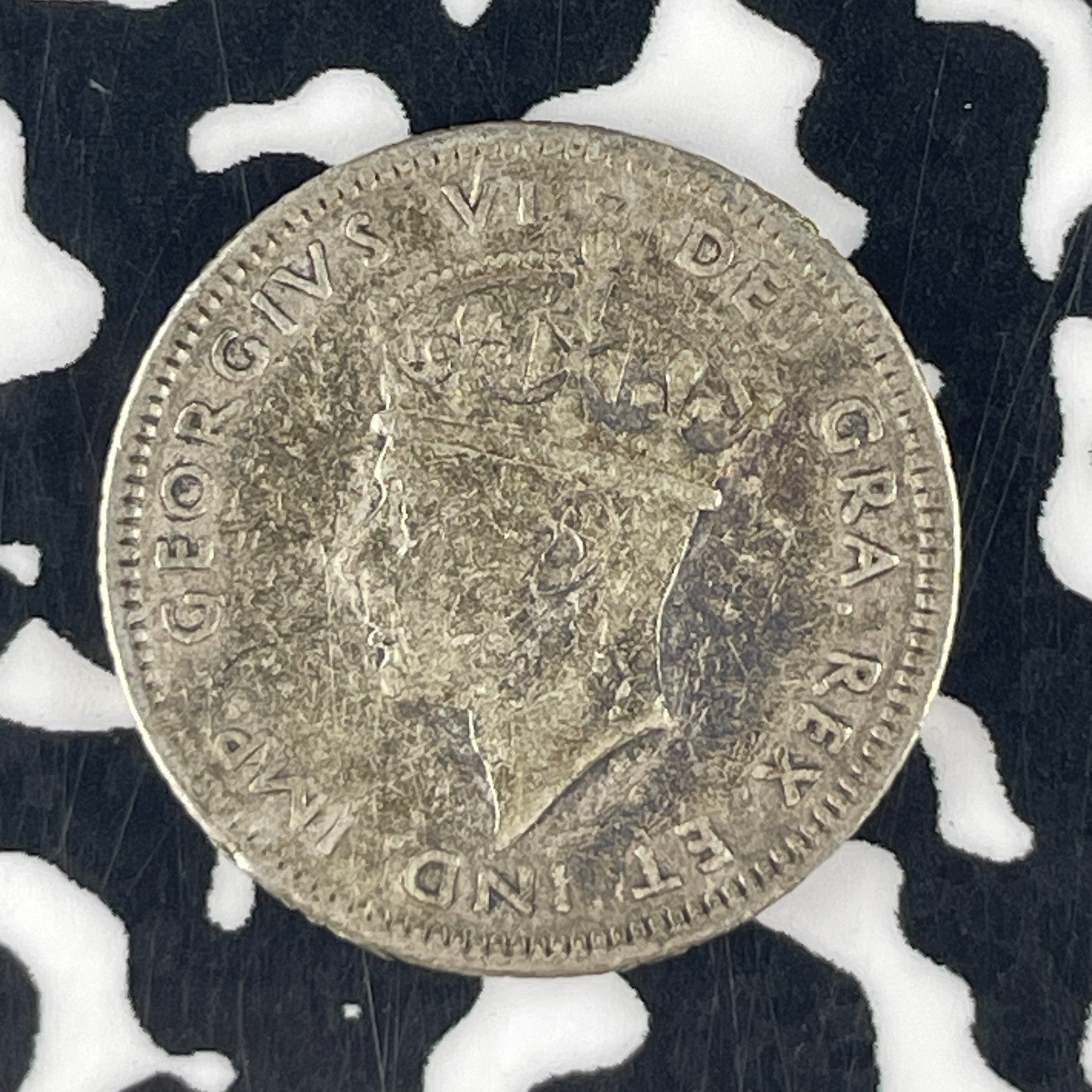 1943-C Newfoundland 10 Cents Lot#F3946 Silver!