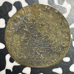 1553 Germany Nuremberg Alphabet Counter Token Lot#T2541 Corrosion