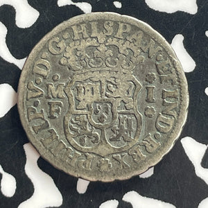 1740-Mo Mexico 1 Real Lot#T7929 Silver!