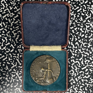 1920 Germany Watch On The Rhine/Black Shame Medal By Goetz Lot#B2436 56mm