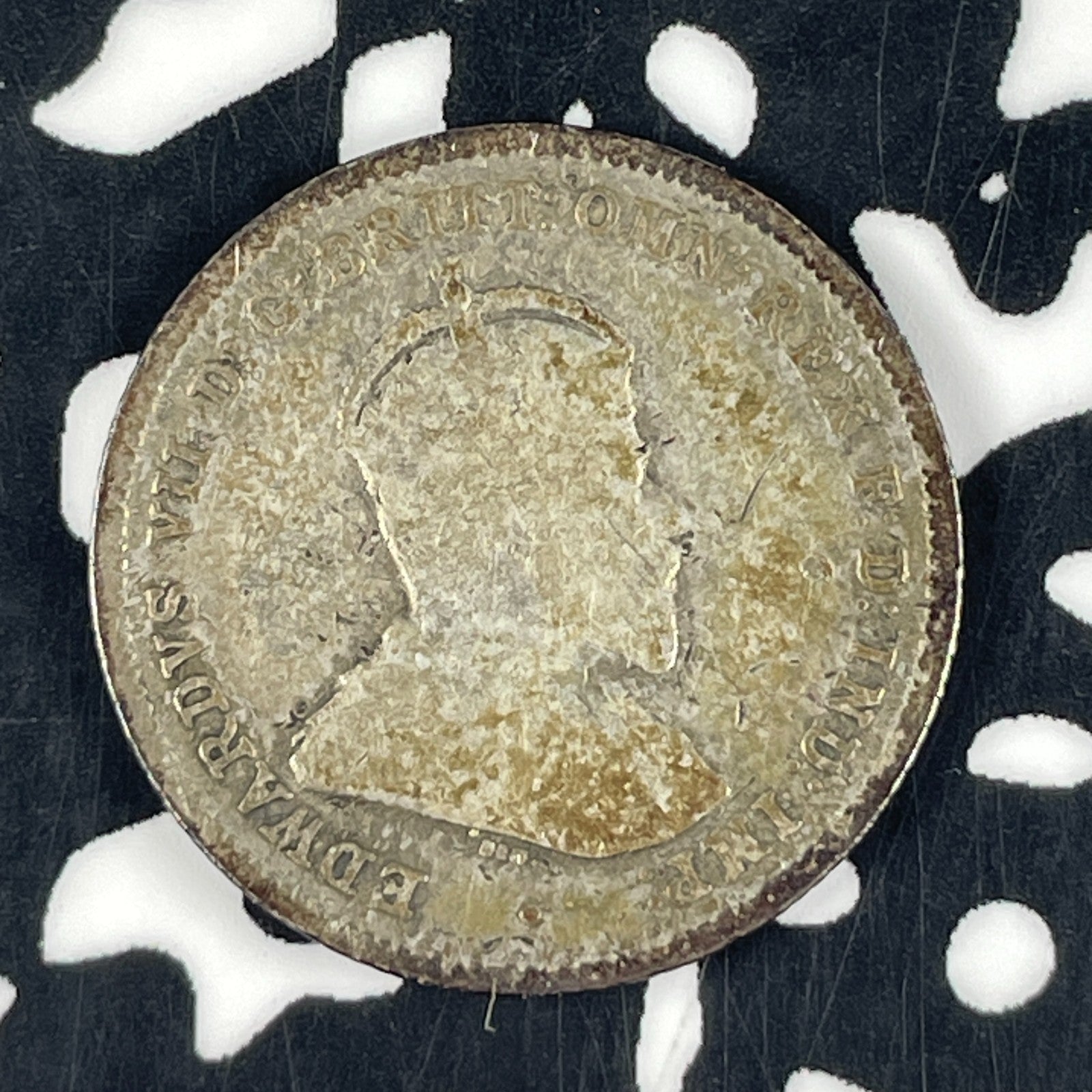 1910 Australia 6 Pence Sixpence Lot#F1543 Silver!