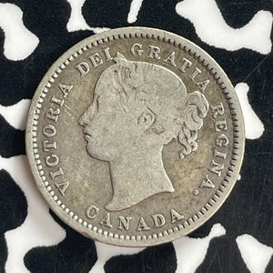 1870 Canada 10 Cents Lot#T7738 Silver!