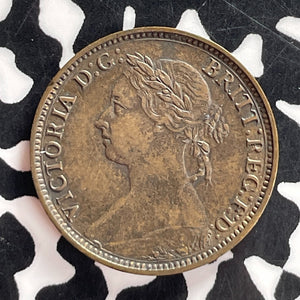 1881-H Great Britain Farthing Lot#T7252 Nice!