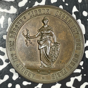 1905 Austria Vienna Hairdressers Award Medal Lot#JM9221 44mm