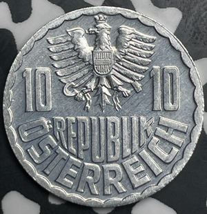 1967 Austria 10 Groschen Lot#T9765 Proof!