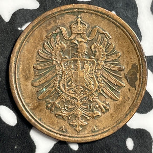 1874-A Germany 1 Pfennig Lot#E5969