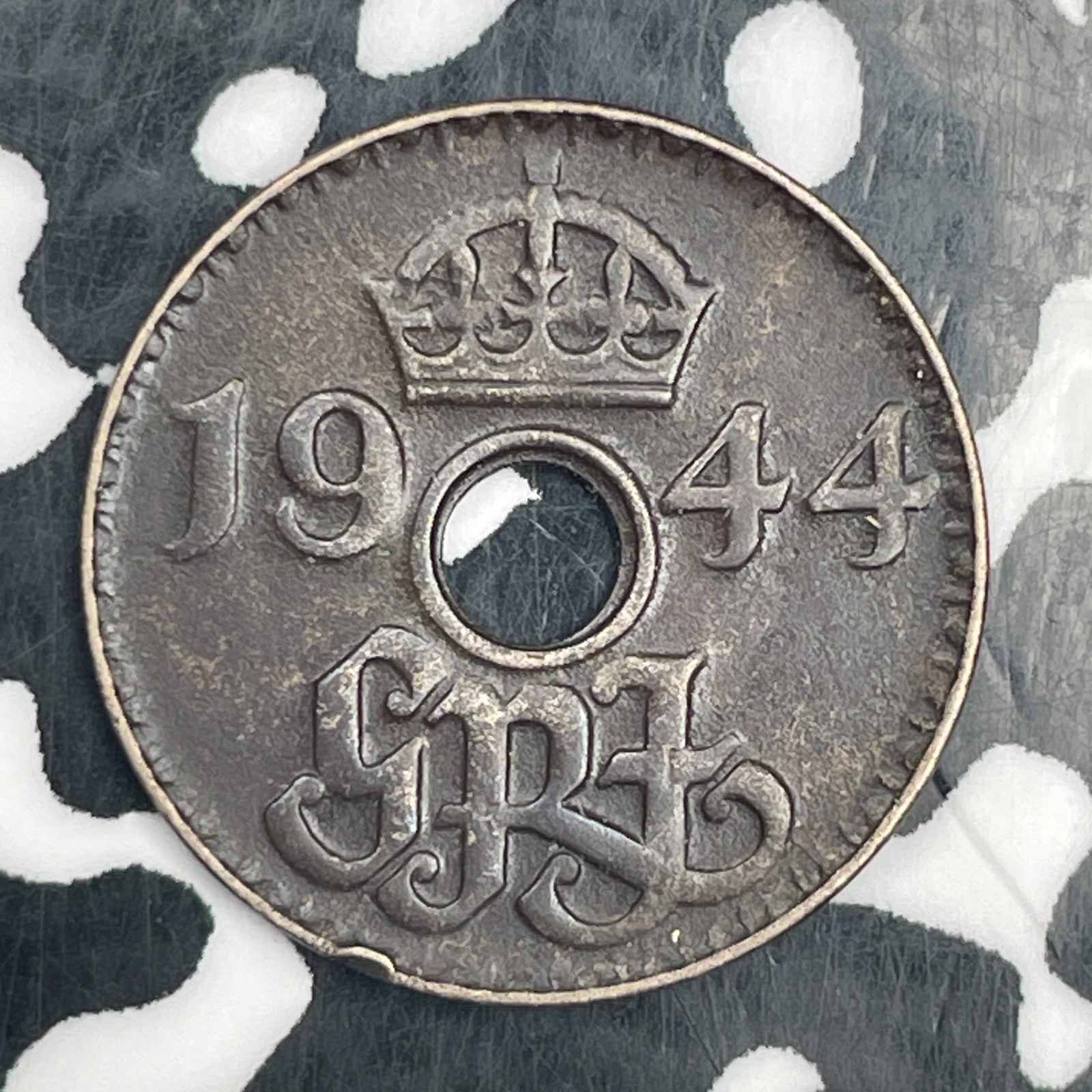 1944 New Guinea 3 Pence Threepence Lot#F9731