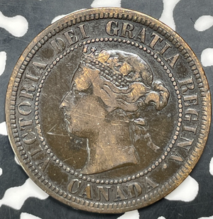 1882-H Canada Large Cent Lot#C0309