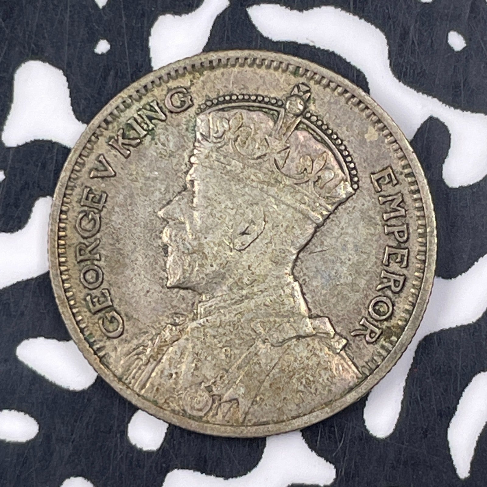 1936 New Zealand 6 Pence Sixpence Lot#F4702 Silver! Nice!