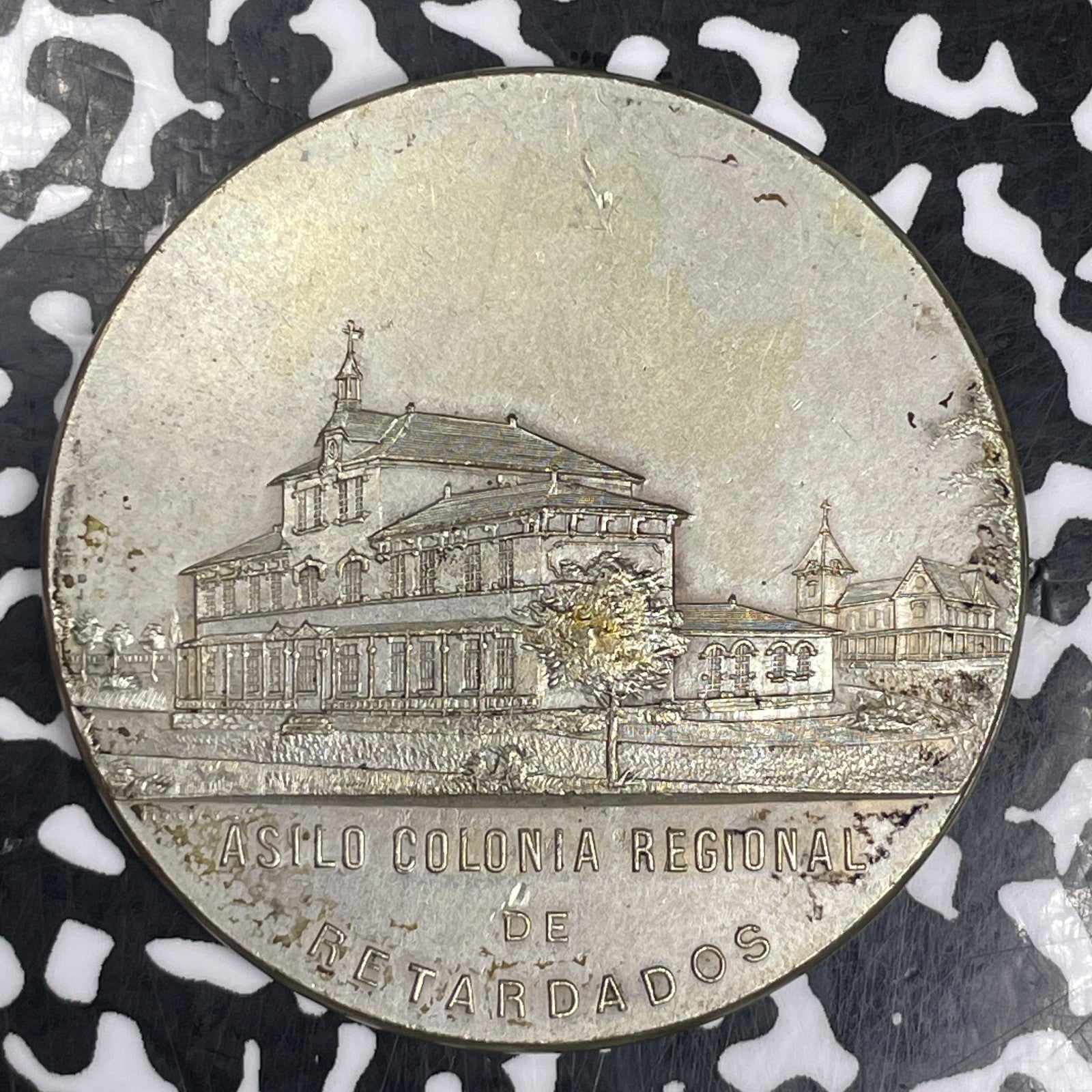 1908 Argentina Buenos Aires Regional Children's Asylum Medal Lot#C8992 43mm