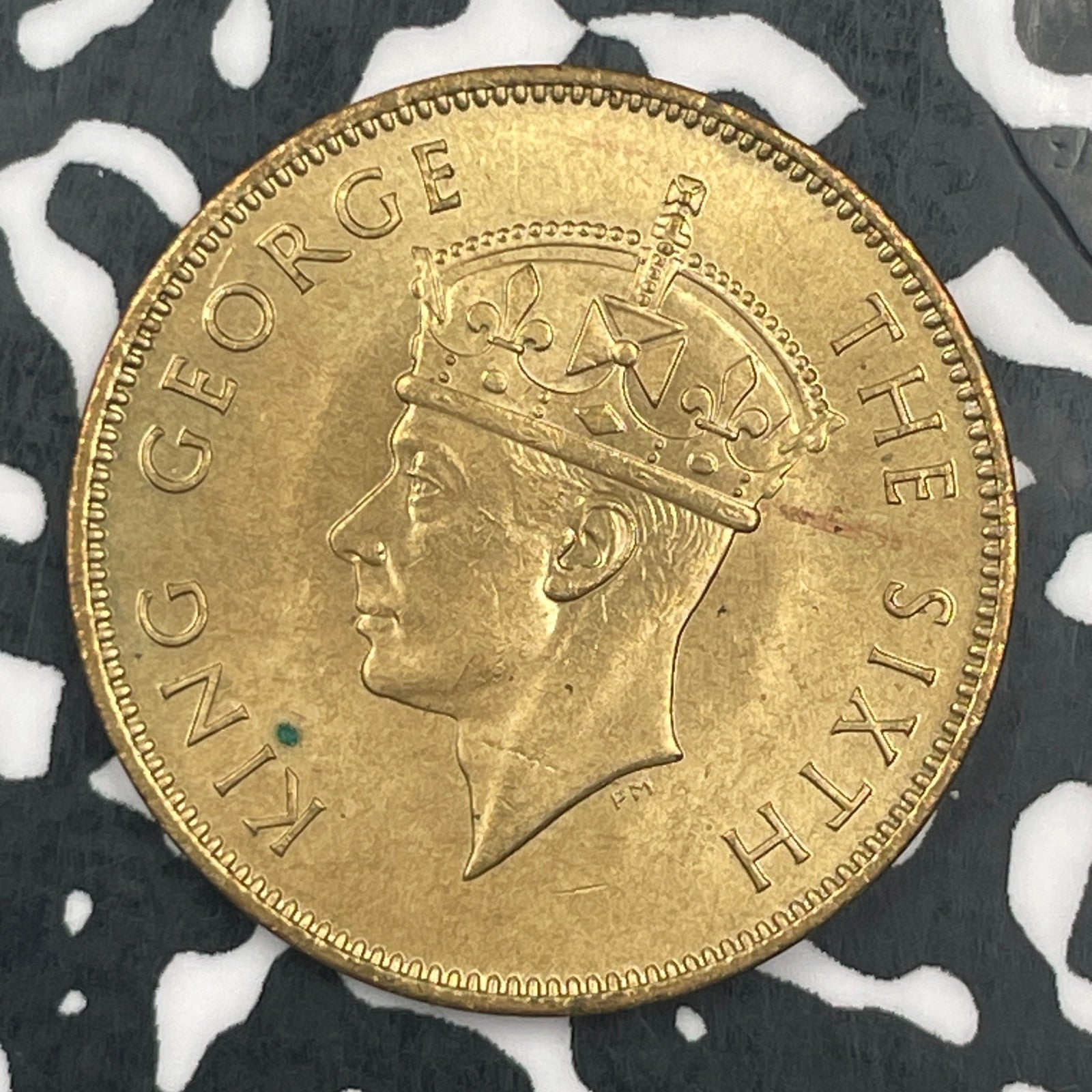1950 Jamaica 1 Penny Lot#F8330 High Grade! Beautiful!