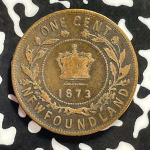 1873 Newfoundland Large Cent Lot#T9692