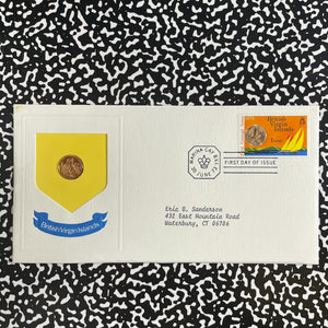 Lot Of 6x 1973 British Virgin Islands FDC Coin Sets Lot#B2390