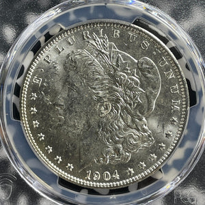 1904-O U.S. $1 Morgan Dollar PCGS MS63 Lot#G382 Silver! Choice UNC!