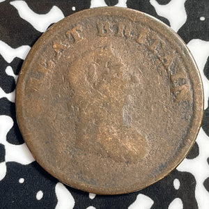 1814 Great Britain Commerce 1/2 Penny Half Penny Token Lot#E3610