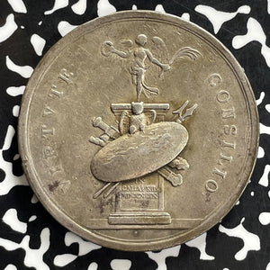 1790 Austria Karl Ludwig Victory At Stockach Medal Lot#JM0243 Silver! 48mm