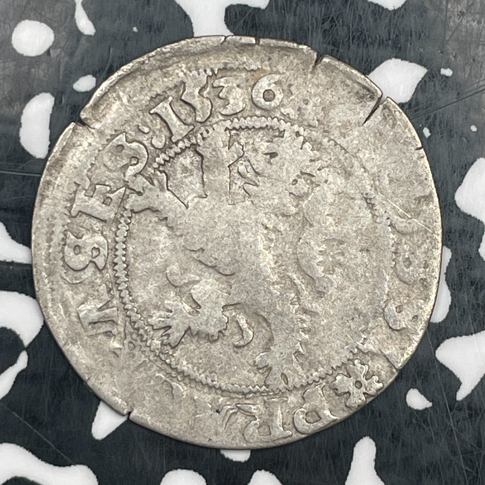 1536 Bohemia 1 Prager Groschen Lot#JM2367 Silver!