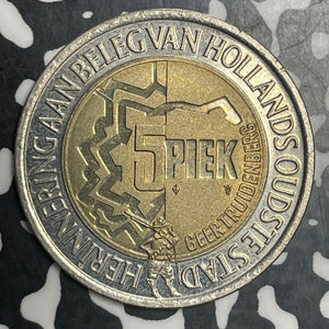 1993 Netherlands Mansfeld 400th Anniversary 5 Piek Token Lot#T3507
